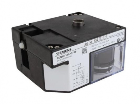 Привод воздушной заслонки Siemens SQN90.350A2799