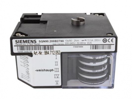 Привод воздушной заслонки Siemens SQN90.200B2790