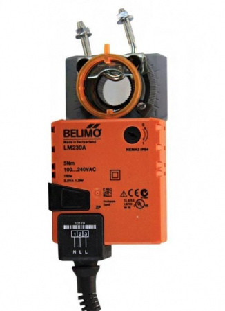 Привод воздушной заслонки Belimo LM230A-S